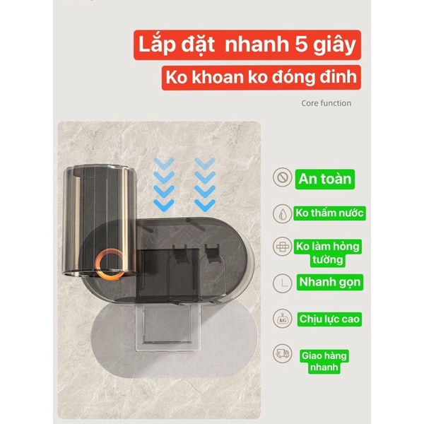 Kệ đựng Bàn Chải Đánh Răng trang trí nhà tắm cao cấp tiện nghi mới.