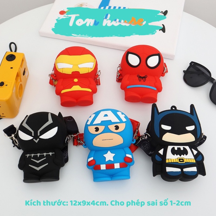 Túi Đeo Chéo Khủng Long Silicon Dễ Thương Cho Bé Trai, Bé Gái