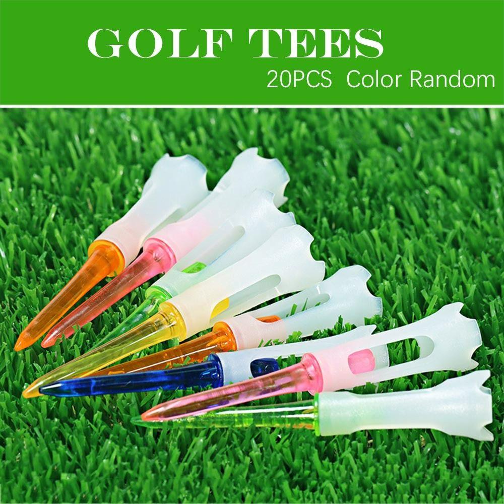 YOLA Set 20 Phụ Kiện Luyện Tập Đánh Golf Bằng Nhựa Chất Lượng Cao