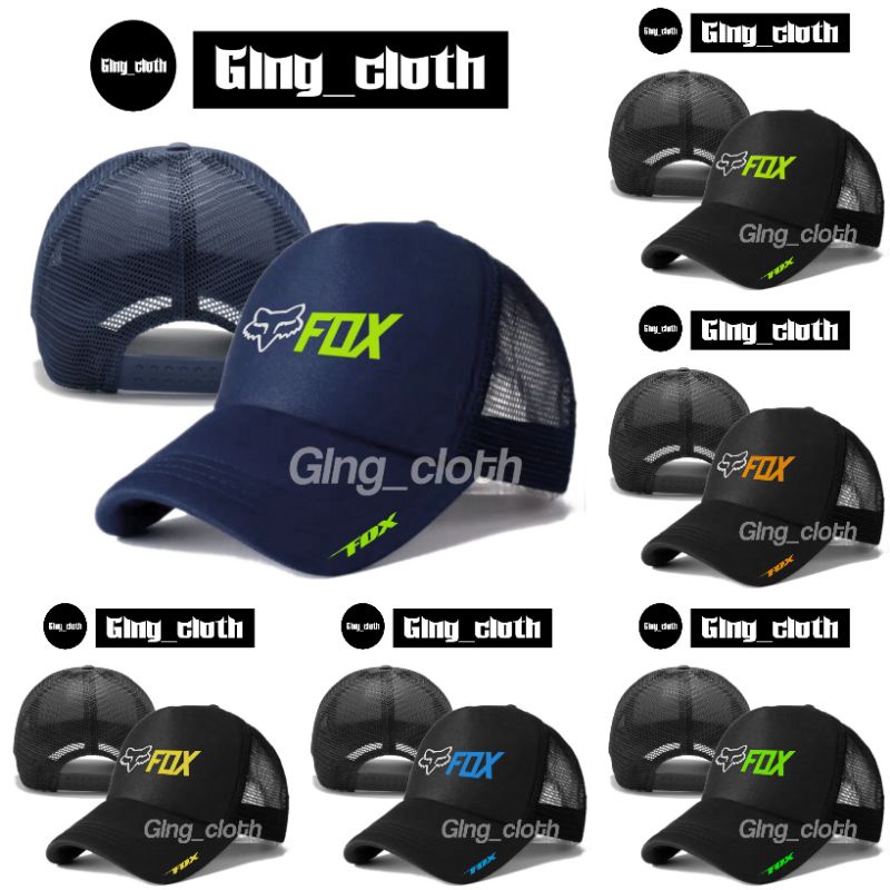 Mũ bóng chày Topi Fox Trucker - Trucker Hat Fox Racing Mũ cao cấp
