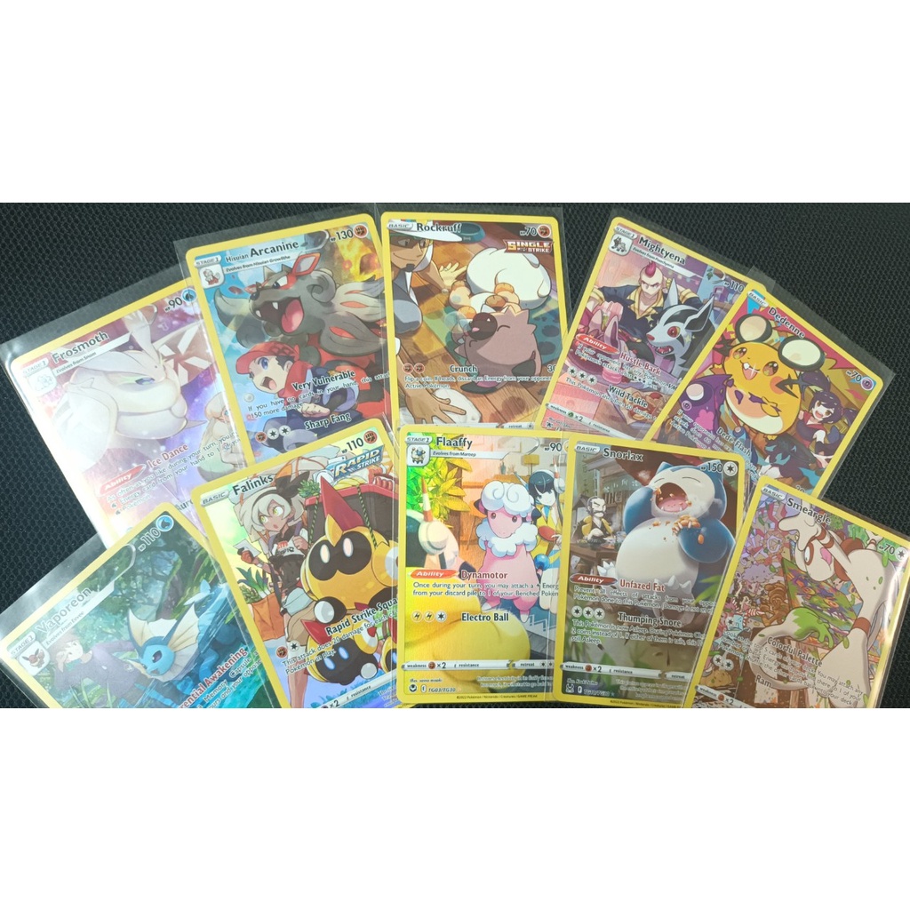 Pokemon Trainer Gallery Art Rare Tiếng Anh và Tiếng Nhật ngẫu nhiên - Update liên tục