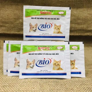 Men tiêu hoá biotic 5gr hỗ trợ đường ruột chó mèo