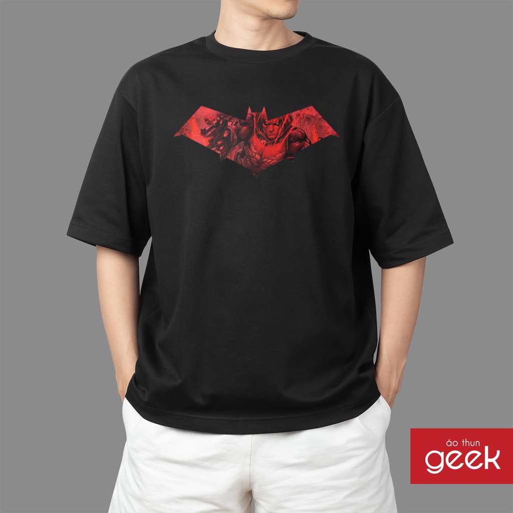 Áo thun hình Gotham Knights - Red Hood sắc nét, 100% Cotton vải dày, siêu mịn.