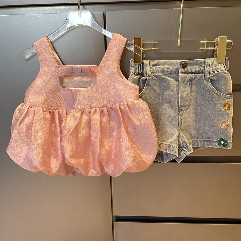 Áo Thun Không Tay Hở Lưng Thời Trang Mùa Hè Dành Cho Bé Gái