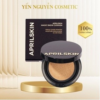 Phấn Nước Aprilskin Magic Snow Cho Da Khô, Da Thường