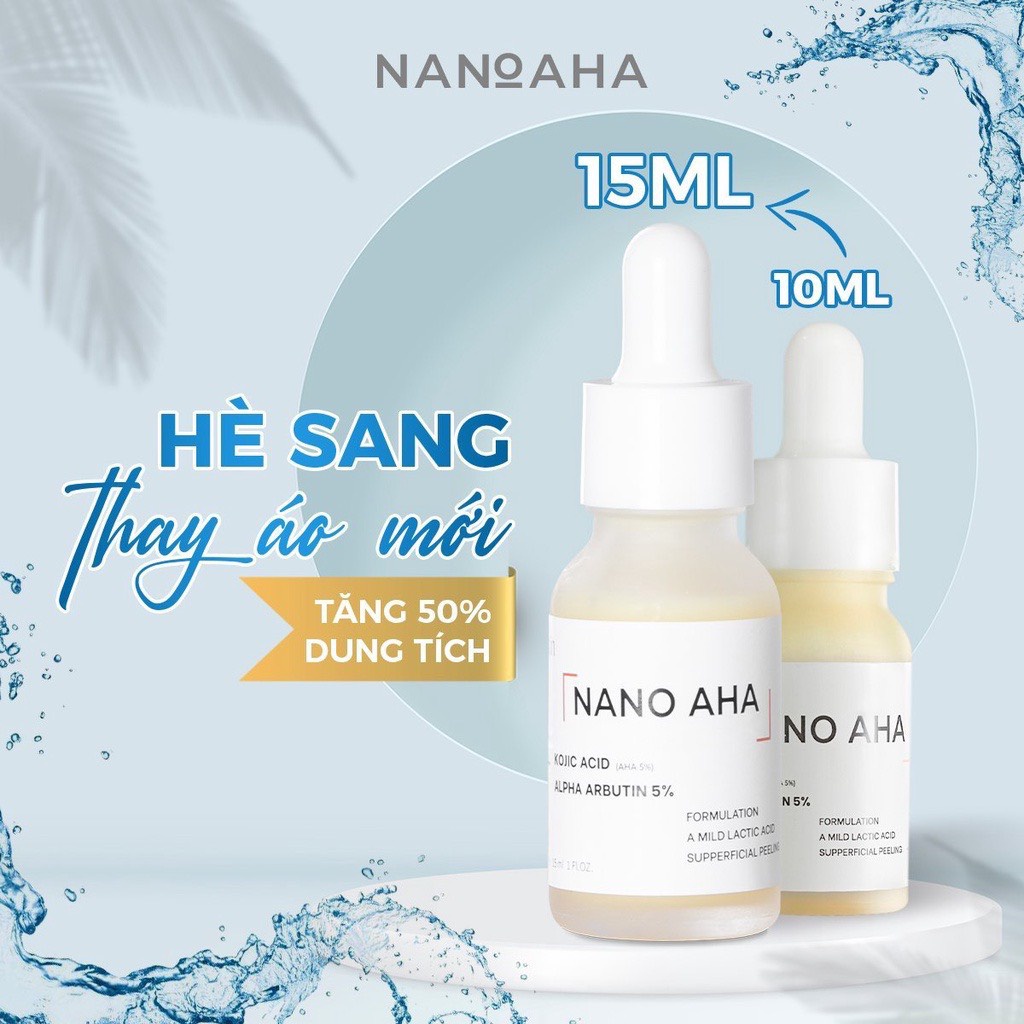 Serum Nano Aha Khử Thâm Nano Aha - 7 Ngày Hiệu Quả