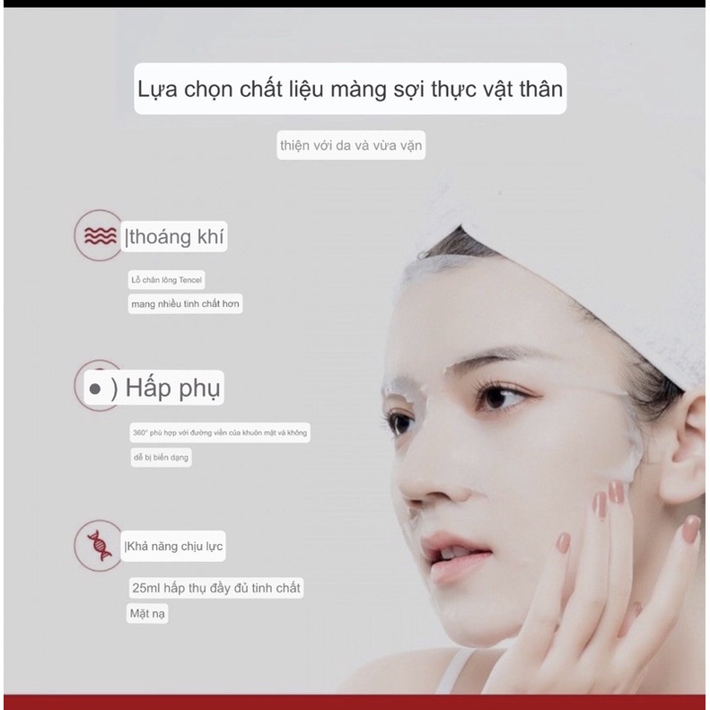 10, 20 miếng mặt dưỡng ẩm kans sokur