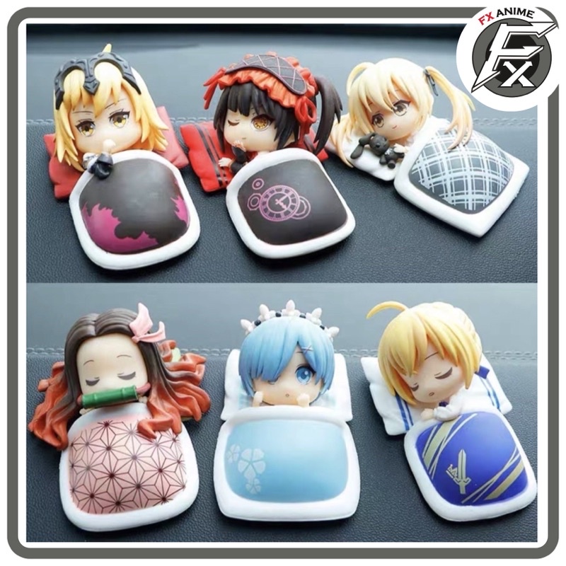 Mô Hình Chibi - Mô Hình Waifu Kurumi Saber Rem Nezuko Yosuga .. 8Cm Bằng  Pvc Cao Cấp(Có Clip, Ảnh Thật) - Tìm Voucher