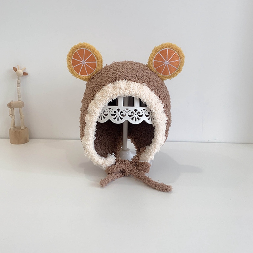 Babyfair Trẻ Em Nón Len Dệt Kim Dễ Thương Thời Trang Làm Dày Thu Đông Mũ Ấm Áp Cho Bé 6 Đến 16 Tháng Trai Và Gái