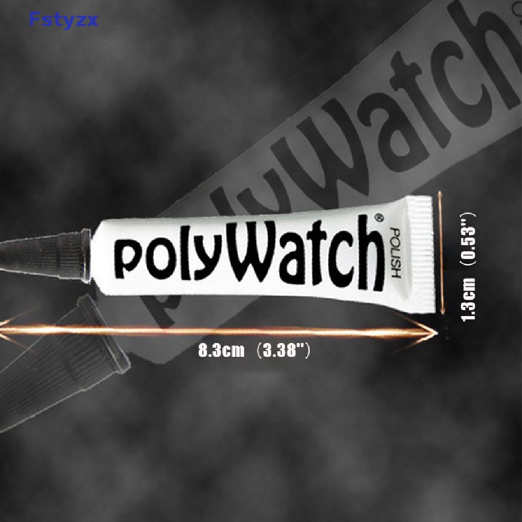 Fstyzx POLYWATCH Tẩy Vết Trầy Xước Đánh Bóng Mắt Kính Acrylic Pha Lê FY