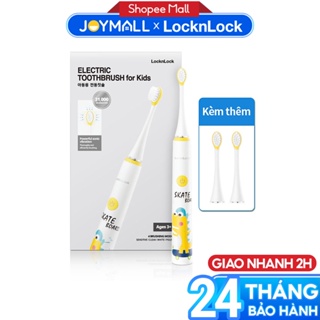 Bàn chải đánh răng điện cho bé LocknLock ENR226WHT 1.5W - Hàng chính hãng