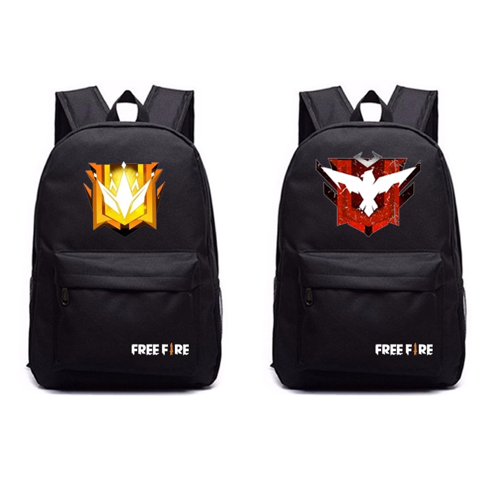 balo free fire, căp free fire giá rẻ loại nhỏ dành cho người dưới 35kg