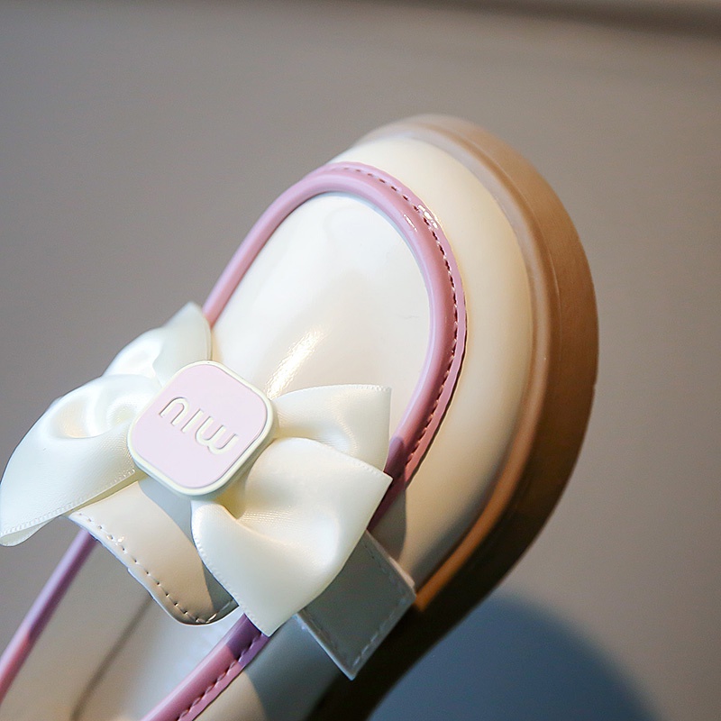 Giày Búp Bê Da Thời Trang Cho Bé Gái Size 23-36