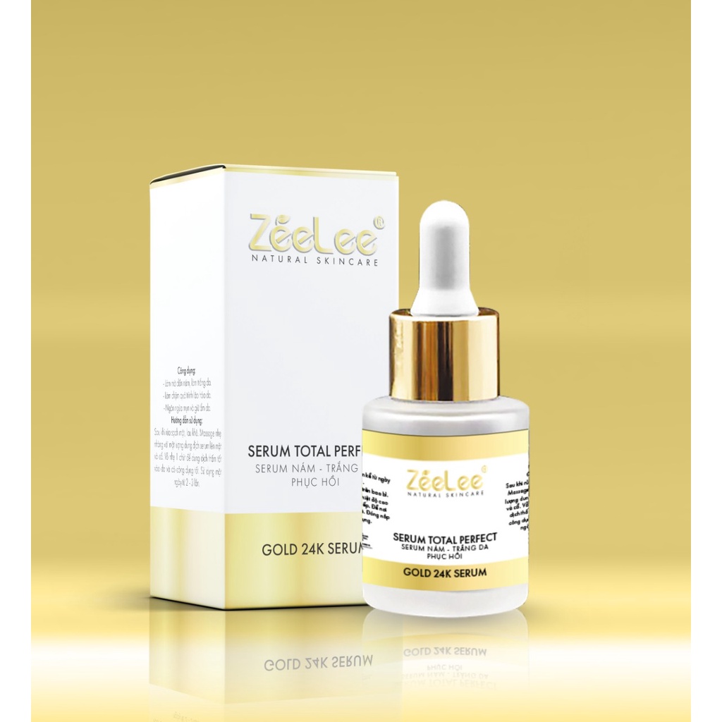 Serum Nám Trắng Da Zeelee Xóa Nám Mờ Tàn Nhang Trắng Sáng Đều Màu 20ml