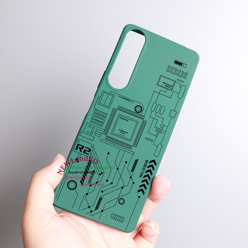 Ốp Điện Thoại Họa Tiết Bảng Mạch Đá Cát Cho Sony Xperia 1 5 10 ii iii IV XZ4