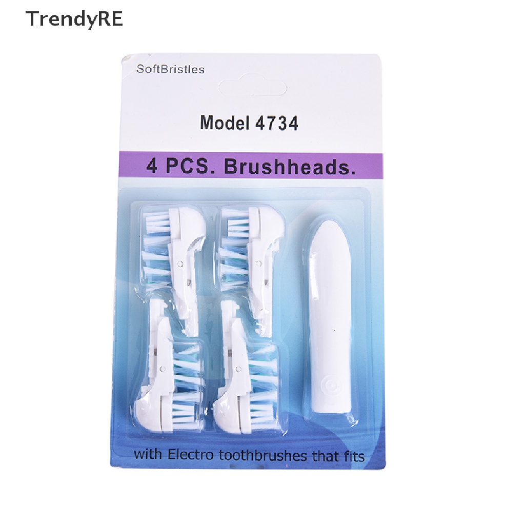 4 Đầu Bàn Chải Đánh Răng Cho Oral-B Cross Action Power