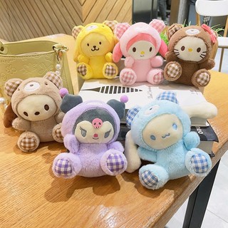 Móc khoá Sanrio caro - Kuromi, Purin, Melody, Cinnamoroll, Kitty, Pochacco