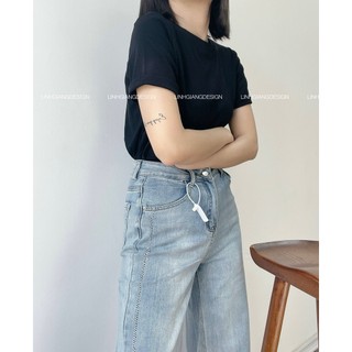 Áo thun nữ dáng basic thời trang cao cấp