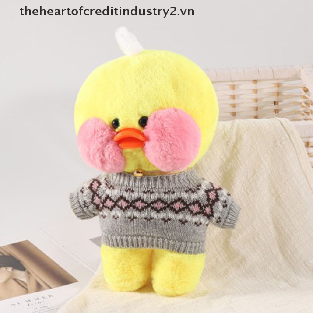 Thú Nhồi Bông Hình Vịt Vàng 30Cm Mềm Mại Xinh Xắn