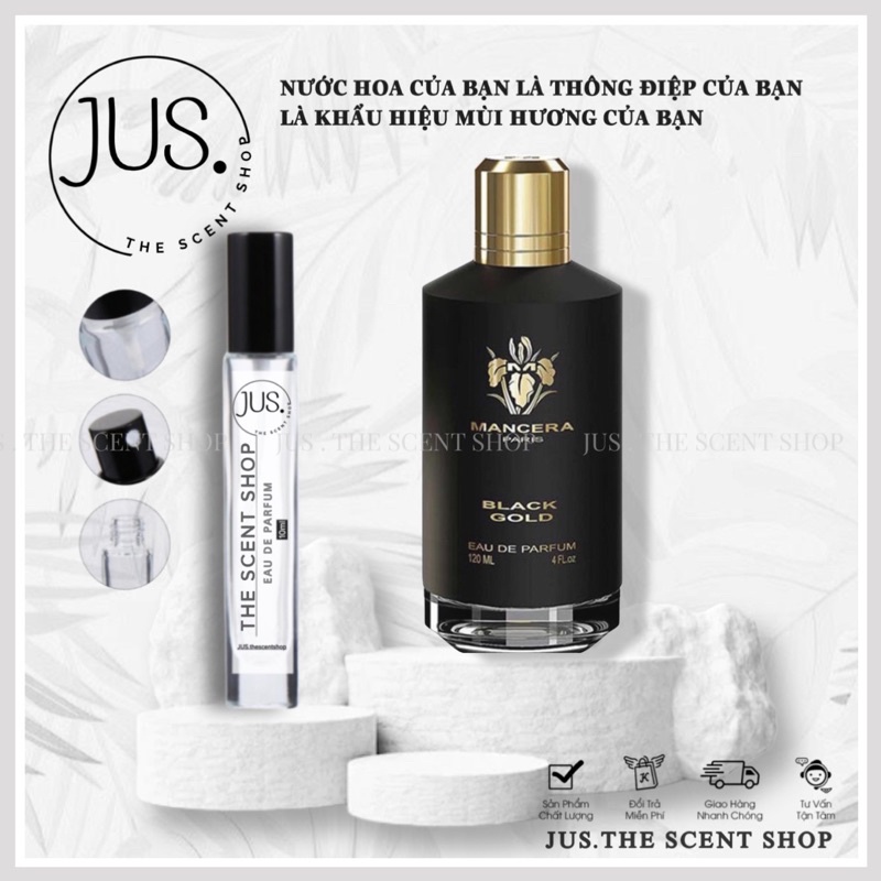 Nước hoa dùng thử mẫu thử mancera black gold dạng xịt. [ 𝐉𝐔𝐒.𝐓𝐡𝐞𝐬𝐜𝐞𝐧𝐭 ]