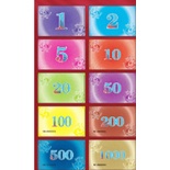 Mahjong Chip Card Chess Room Plastic Frosted High-End Token Mahjong Hall for Playing Cards/Poker Chi