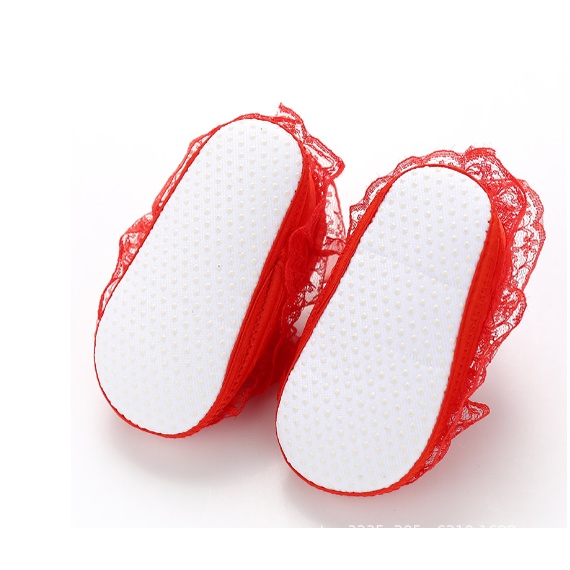 Giày sơ sinh bé gái - Giày sơ sinh công chúa cho bé gái từ 0 đến 1 tuổi đáng yêu