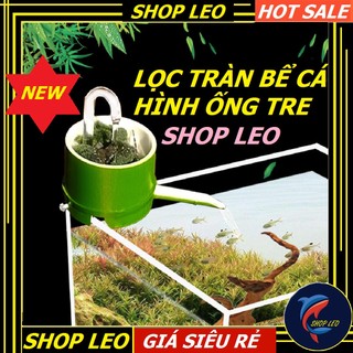 Lọc tràn mini hình ống tre siêu đẹp - lọc bể cá mini dành cho bể nhỏ - hồ thủy sinh nhỏ -phụ kiện cá cảnh -shopleo