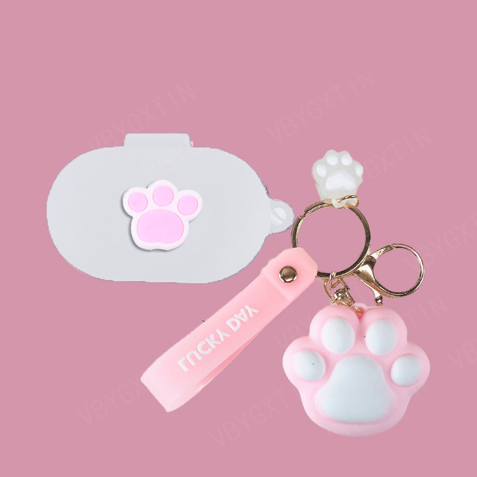 Vỏ Bảo Vệ Hộp Sạc Tai Nghe redmi buds 4 Lite redmi buds 4Lite Bằng Silicon Hình Phi Hành Gia / Chó / Mèo / Gấu Trúc Dễ Thương Kèm Móc Khóa