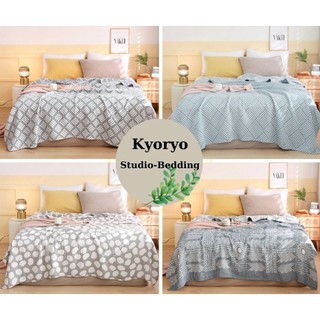  TRI ÂN🔴 5 TH Chăn Thu Xô  Cotton Sợi tre Organic siêu kháng khuẩn 3 lớp 