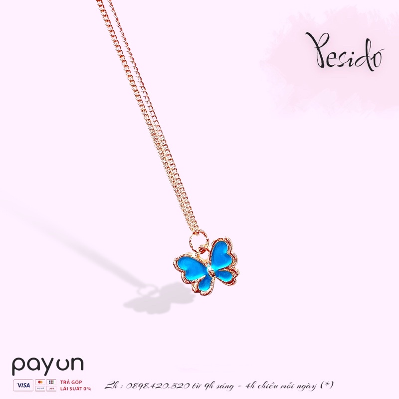 Dây chuyền nữ sợi nhuyễn mỏng nhỏ với chất liệu kim loại mạ vàng cao cấp, có thể biến tấu thành lắc tay hoặc lắc chân