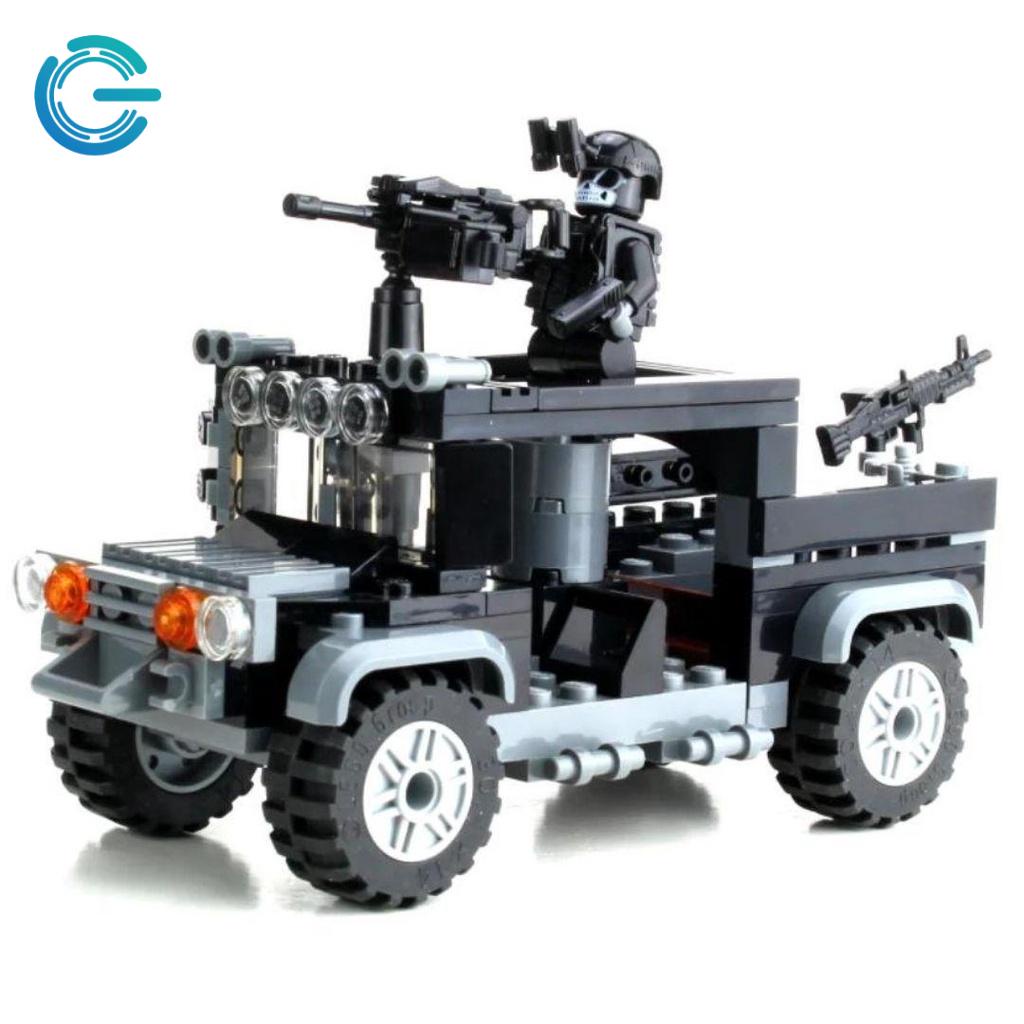Đồ chơi lắp ráp battlebrick special forces black operations truck Gamestop.vn LEGOBBUS01