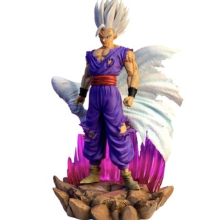 Mô Hình DragonBall Gohan Best siêu ngầu có led cao 38cm - Figure DragonBall - Có Hộp màu