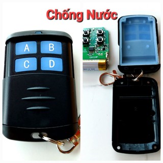 Remote điều khiển từ xa chống nước rf 433mhz - mã cố định