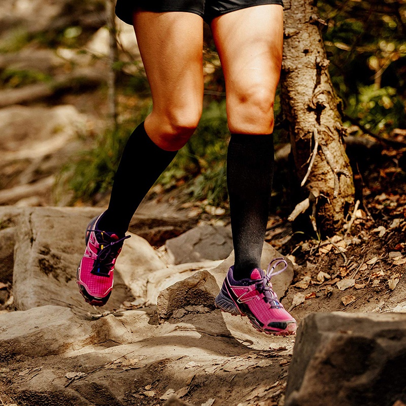 Vớ Nén jp5 Dùng Chơi Thể Thao Chạy Bộ / Chơi Bóng Rổ / Leo Núi Dành Cho Nam