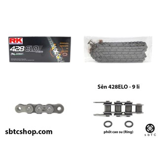 Sên lẻ rk phốt cao su 428 elo chính hãng