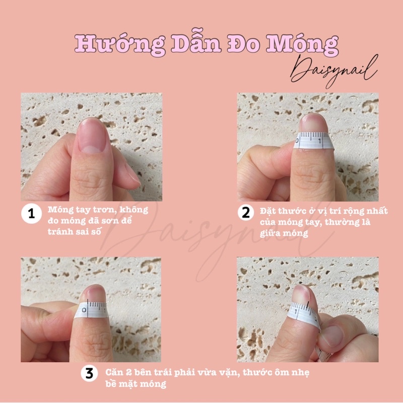 Nail Box Thiết Kế Loang Thạch Hồng Ẩn Xà Cừ Phong Cách Đài An1535