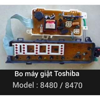 Bo mạch máy giặt Toshiba 2 mảnh: AW- E84SV, E85, 8560, 8480, 8470SV, 8470, 8570sv tháo máy
