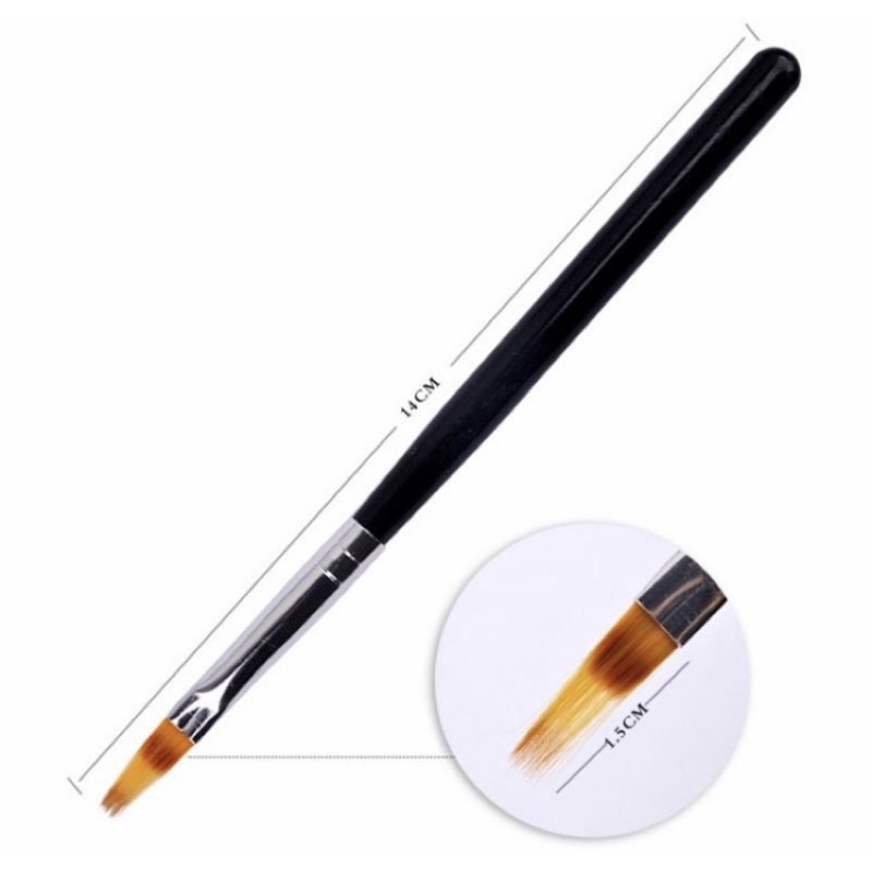 Cọ ombre mái thưa.