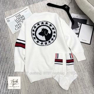Set Áo Len Kèm Tất Thom L1 [Về sẵn]