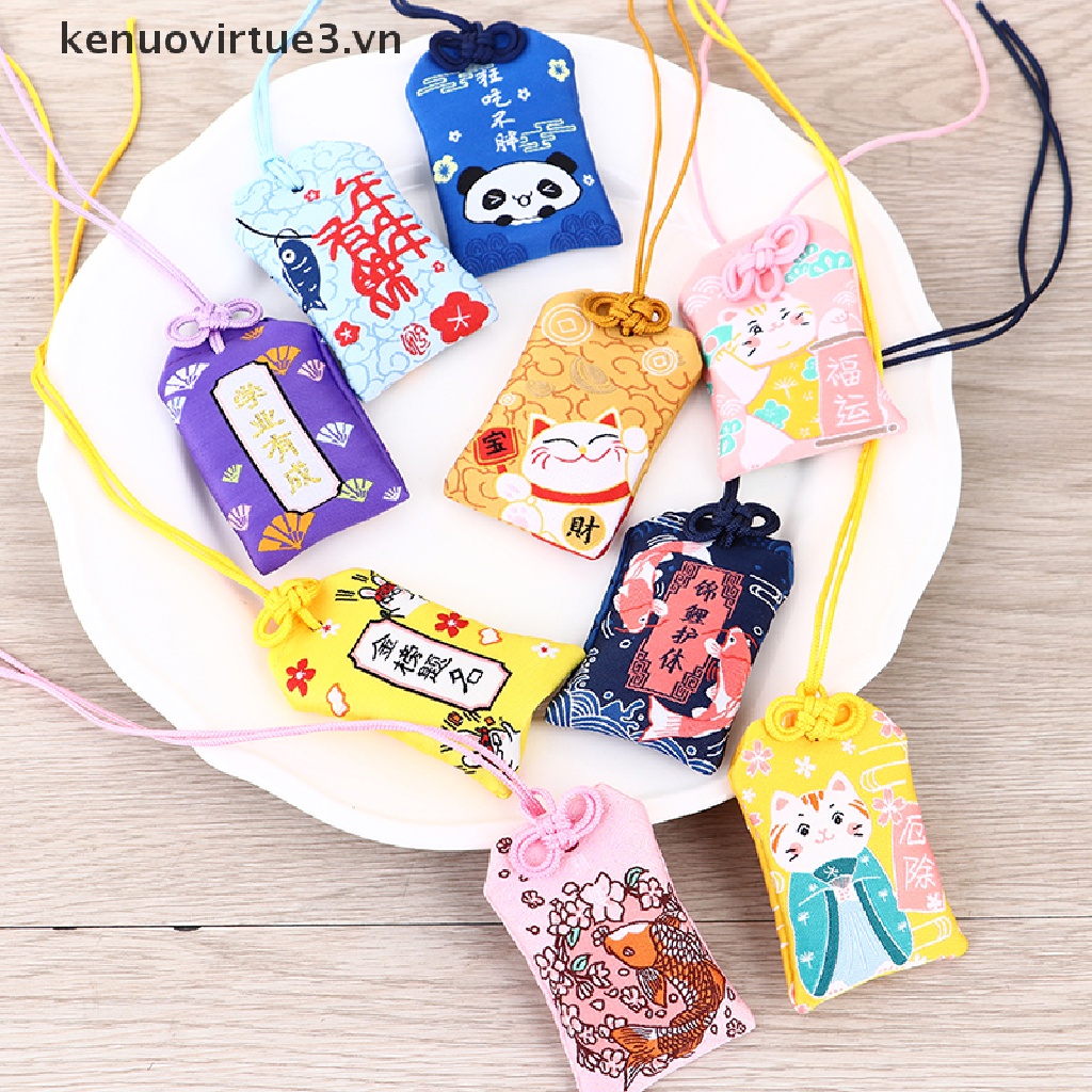 1 Mặt Dây Chuyền Cầu Nguyện Nhật Bản Cầu Nguyện Omamori Pray Bảo Vệ Sức Khỏe Vẻ Đẹp Talisman