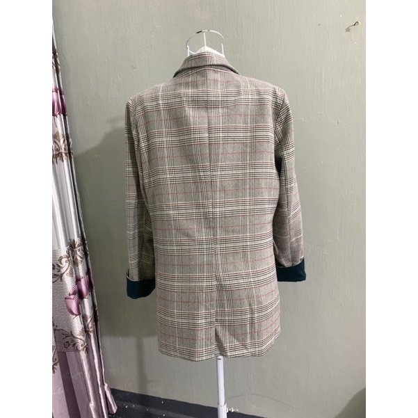 Áo khoác blazer kẻ siêu đẹp