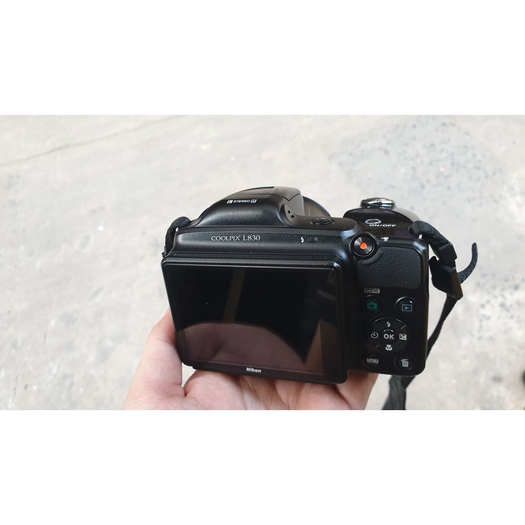 Máy ảnh Nikon L830 - Siêu zoom 34x - Quay phim FUll HD - 16mp -  đẹp 95%
