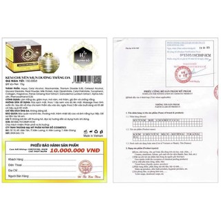 Combo giảm mụn mờ thâm huỳnh đỗ