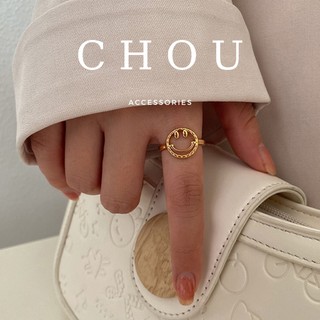 Nhẫn Mặt Cười | CHOU ACCESSORIES |