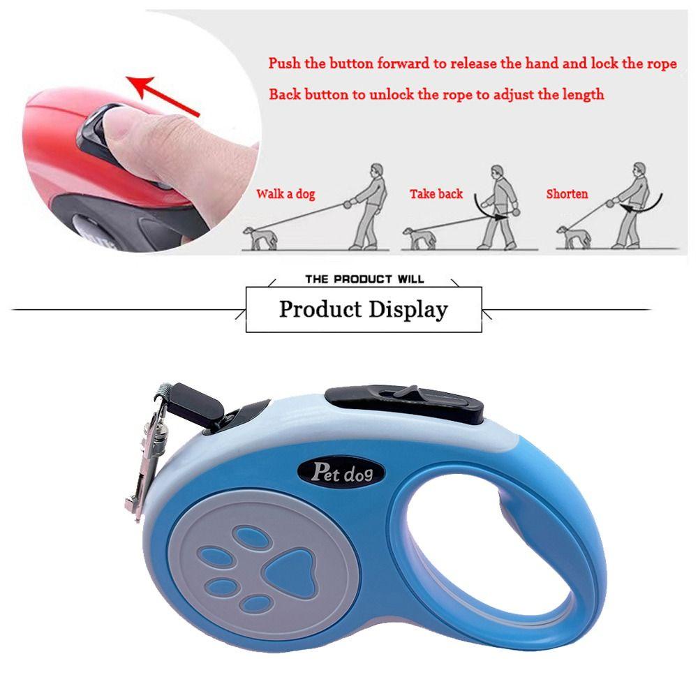 Dây Dẫn Thú Cưng Đi Dạo Có Thể Thu Gọn Tiện Lợi
