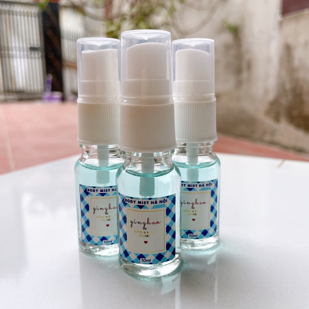 Xịt thơm toàn thân, xịt BodyMist Bath & Body Woks Gingham 10ml - 30ml chính hãng | Body mist Hà Nội | BigBuy360 - bigbuy360.vn
