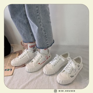Giày thể thao đế lượn sóng nữ đáng yêu phong cách ulzzang Hàn Quốc hot trend mã S81