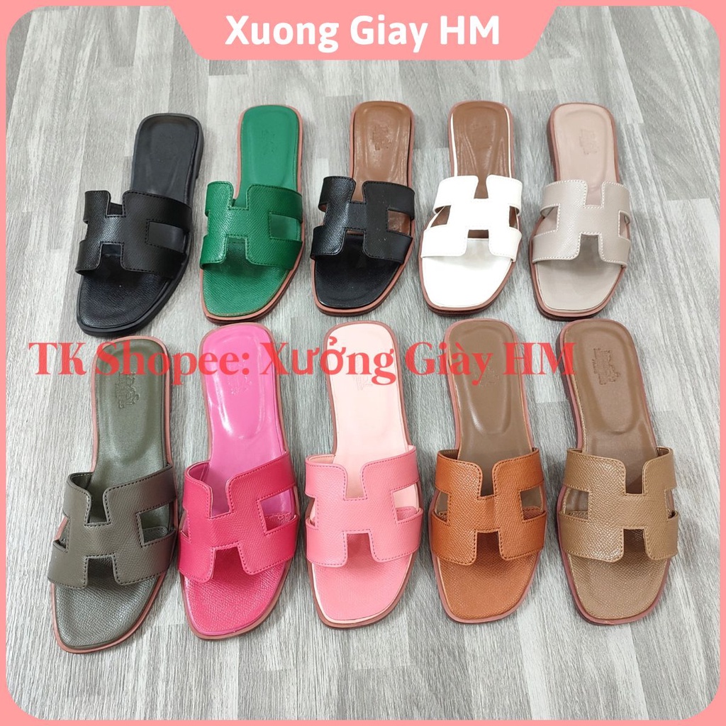 - Dép Lê Hm Nữ Chữ H Các Màu Thời Trang Quai ngang, Hàng loại 1, Ảnh Video Thật, Rẻ Vô Địch, Dép Đẹp Du Xuân