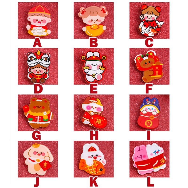 1 Móc Khóa Acrylic Hình Thỏ Dễ Thương