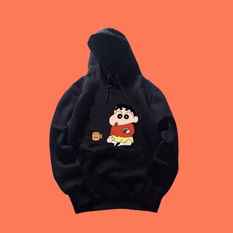 Áo Khoác Hoodie In Hình Shin-Chan Thời Trang Xuân Thu Cho Nam Nữ